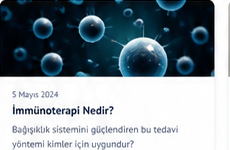 İmmünoterapi Nedir?